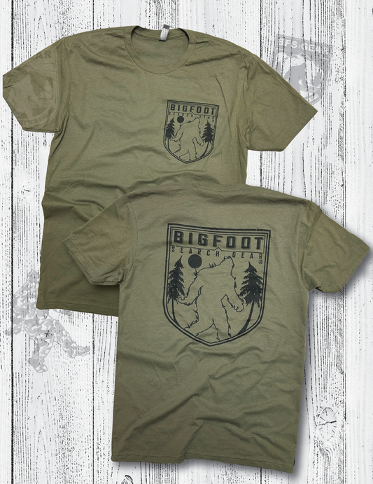 The Badge T-Shirt Military Green