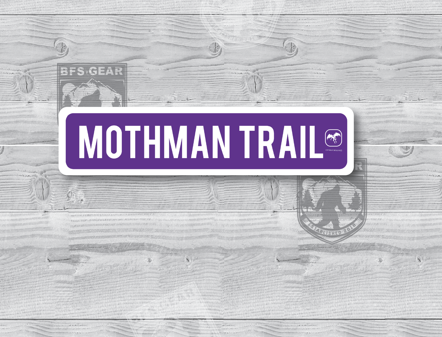 Mothman Trail Sign