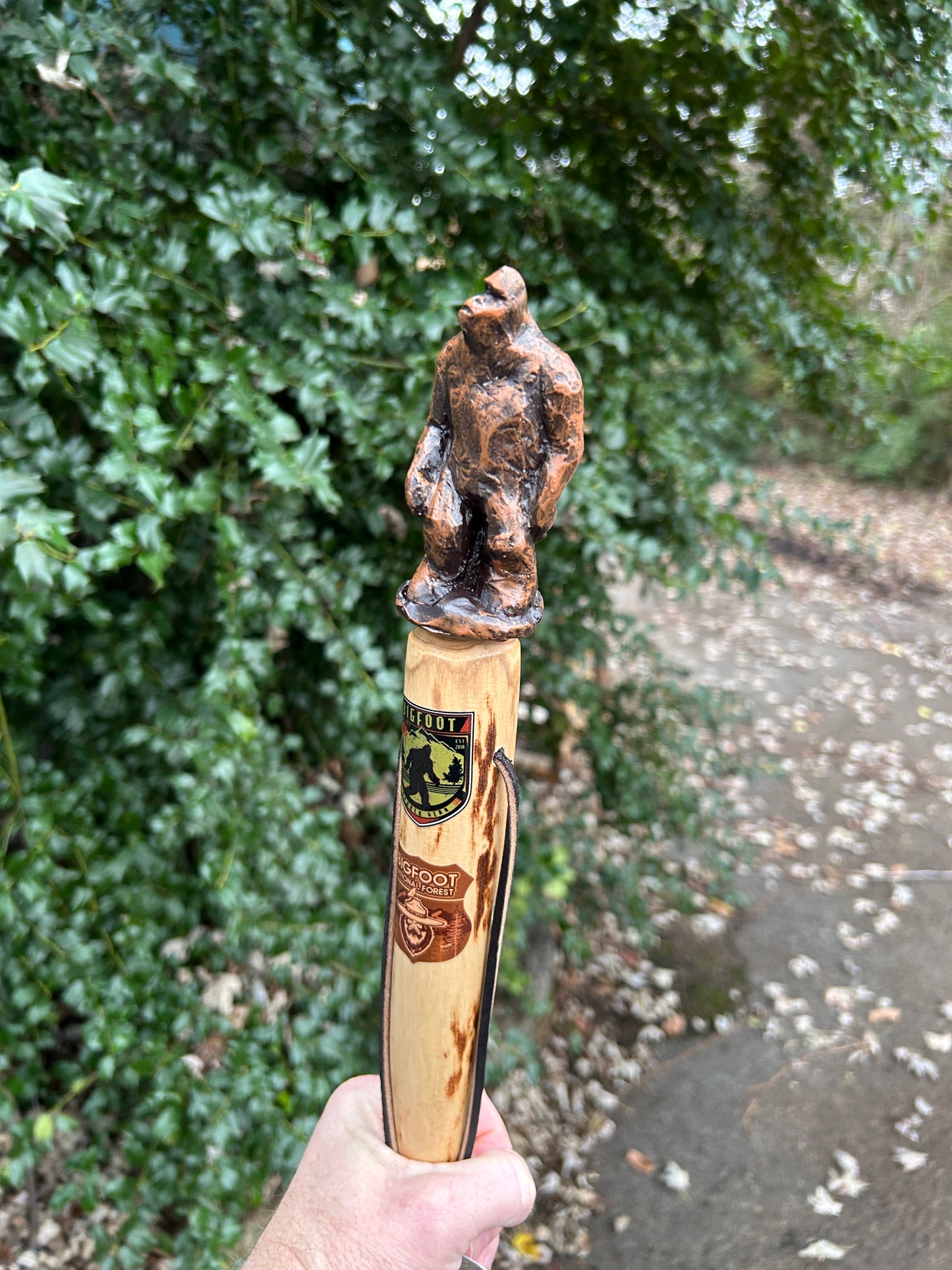 Bigfoot Hiking Stick - Standing Topper