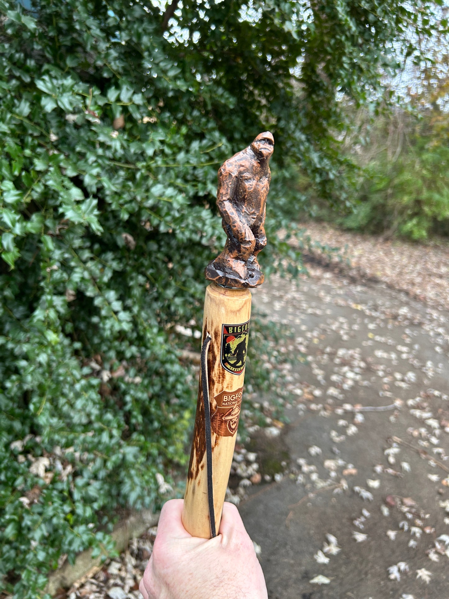 Bigfoot Hiking Stick - Standing Topper