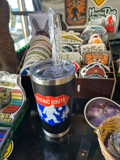 Bigfoot Travel Tumbler - Scenic Route