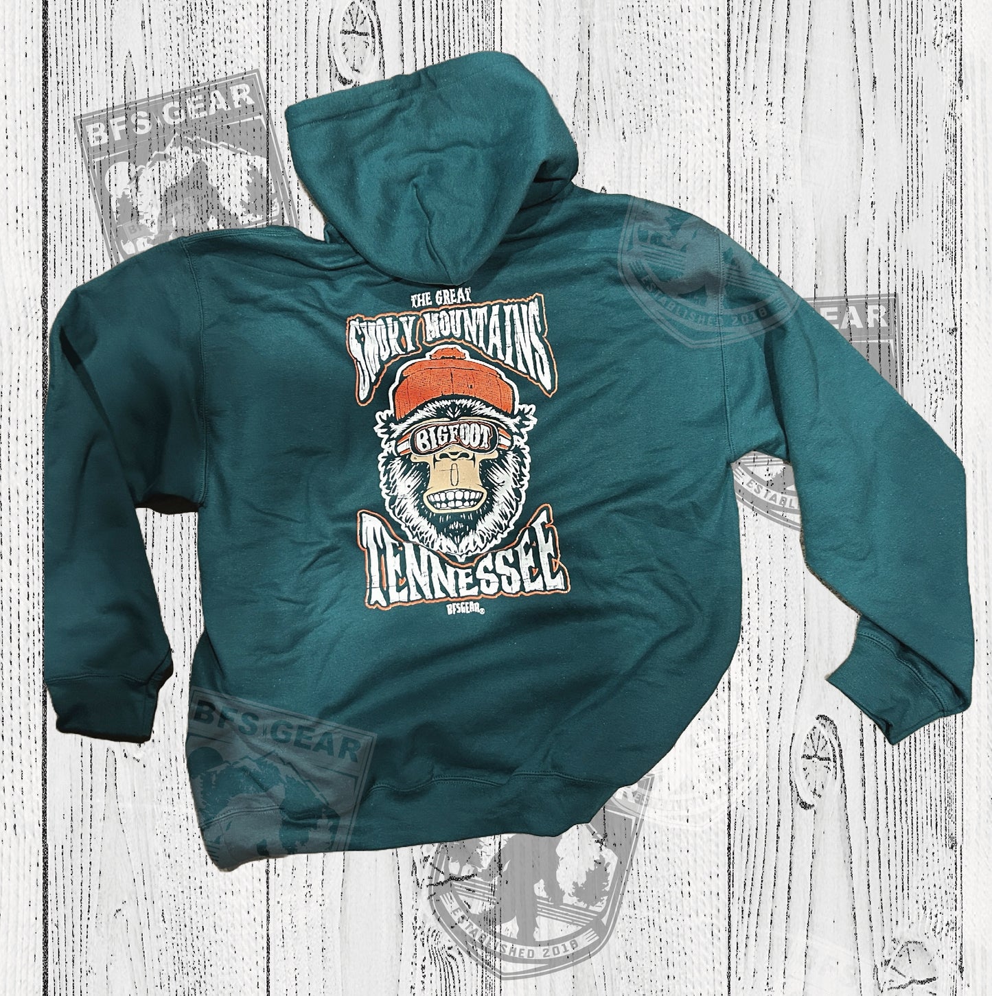 Great Smoky Mountains Winter Yeti Hoodie